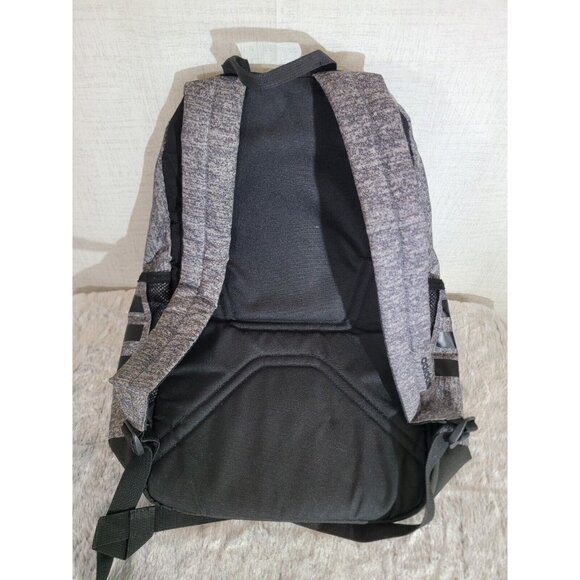 Adidas Laptop Backpack Gray Black School Travel Bookbag Multiple Pockets EUC - Picture 6 of 8